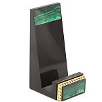 Подставка для телефона из натурального камня малахит Stone Stand варинант исполнения - 1 | Loft Concept в Челябинске