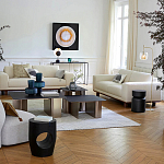 Приставной столик из массива манго AMORPHOUS варинант исполнения - 3 | Loft Concept в Челябинске