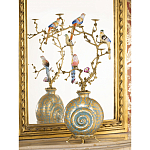 Бронзовый подсвечник Птичий рай Flora варинант исполнения - 5 | Loft Concept в Челябинске