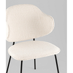 Стул Bellamy букле молочный варинант исполнения - 2 | Loft Concept в Челябинске