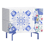 Тумба на синих ножках Grande Re Rblue варинант исполнения - 1 | Loft Concept в Челябинске