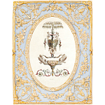 Декоративный постер в раме с рельефным растительным узором арабески New Collection of Arabesques Poster варинант исполнения - 4 | Loft Concept в Челябинске