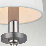 Бра для ванных комнат с белым тканевым цилиндрическим плафоном Feiss варинант исполнения - 2 | Loft Concept в Челябинске