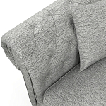 Мебельная ткань Шенилл серый цвет 138 см T4-34 варинант исполнения - 4 | Loft Concept в Челябинске