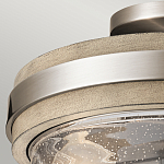 Потолочный светильник с прозрачным стеклянным плафоном с эффектом пузырьков Kichler варинант исполнения - 3 | Loft Concept в Челябинске