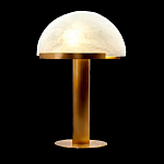 Настольная лампа c абажуром в форме купола из натурального камня  Heavenly Harmony варинант исполнения - 1 | Loft Concept в Челябинске