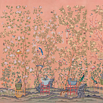 Обои ручная роспись Belvoir Apricot  варинант исполнения - 1 | Loft Concept в Челябинске