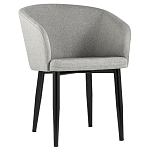 Мягкое кресло на металлических ножках Shaggy Grey варинант исполнения - 1 | Loft Concept в Челябинске