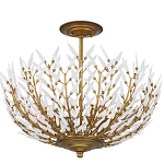 Потолочный светильник в форме цветка Hanging Flowers варинант исполнения - 2 | Loft Concept в Челябинске