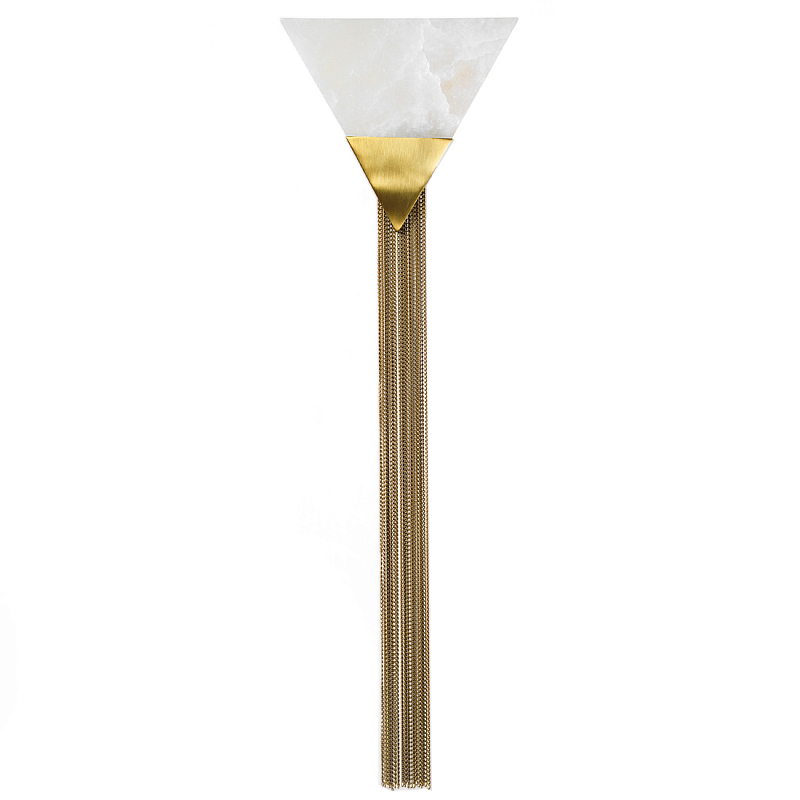 Бра RIRI SCONCE Белый Латунь Бра RIRI SCONCE Белый Латунь в Челябинске | Loft Concept