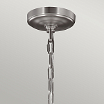 Люстра двухъярусная с белыми матовыми стеклянными плафонами в форме винных бокалов Feiss варинант исполнения - 6 | Loft Concept в Челябинске