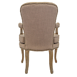 Кресло Aubrey Classical Armchair brown flax варинант исполнения - 2 | Loft Concept в Челябинске