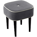 Квадратный мягкий пуф на черных ножках Winton Pouf Square варинант исполнения - 21 | Loft Concept в Челябинске