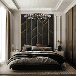 Люстра круглая подвесная с хрустальными элементами на золотом основании Диаметр 79 см Ring Horizontal варинант исполнения - 5 | Loft Concept в Челябинске