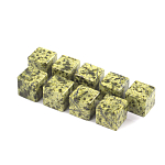 Камни для охлаждения виски из натурального камня змеевик Natural Stone Cube варинант исполнения - 4 | Loft Concept в Челябинске