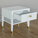 Прикроватная тумбочка с ящиком Elsa Dreams White варинант исполнения - 2 | Loft Concept в Челябинске