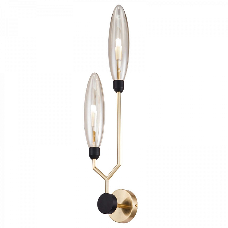 Бра Morosini Sconces Золотой Янтарь (Amber) Черный Бра Morosini Sconces Золотой Янтарь (Amber) Черный в Челябинске | Loft Concept