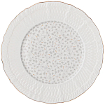 Обеденный сервиз белого цвета из фарфора на 6 персон 23 предмета Floral Charm варинант исполнения - 1 | Loft Concept в Челябинске