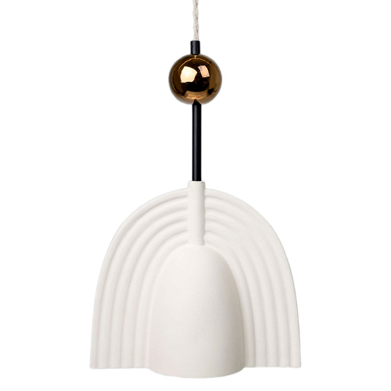 Подвесной светильник MOROSHKA one [white] Белый Бронза в Челябинске | Loft Concept 