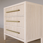 Комод Primo с 3 выдвижными ящиками Светлый дуб варинант исполнения - 2 | Loft Concept в Челябинске