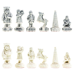 Шахматы Северные народы в ларце из натурального бука Decorative Thematic Chess варинант исполнения - 5 | Loft Concept в Челябинске