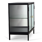 Сервант двухдверный с рифленым стеклом The Keeper варинант исполнения - 2 | Loft Concept в Челябинске