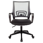 Офисное кресло с основанием из черного пластика Desk chairs Grey варинант исполнения - 3 | Loft Concept в Челябинске