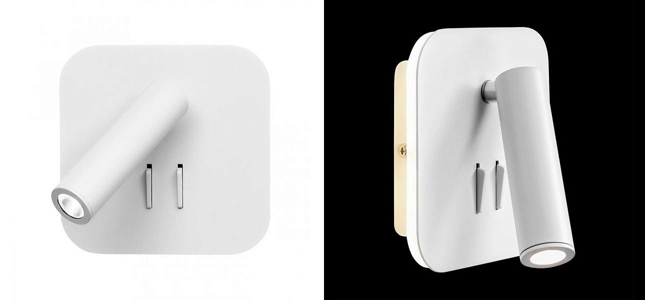 Бра Chelsom WALL LED DOCK White Square Бра Chelsom WALL LED DOCK White Square - Loft-Concept в Челябинске