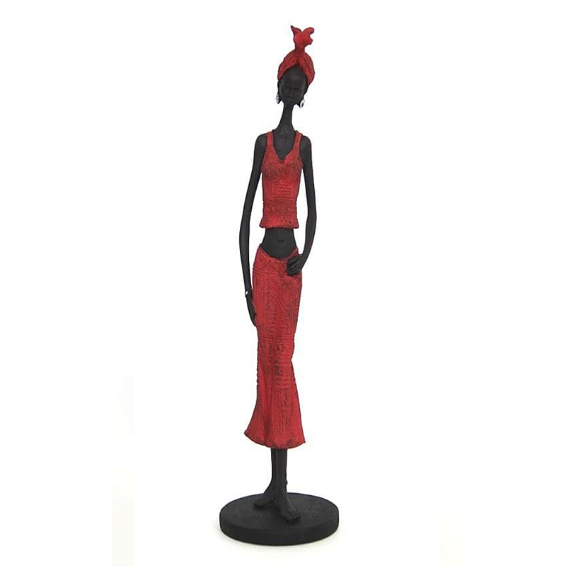 Фигурка негритянка из полистоуна African Casipea Мульти Фигурка негритянка из полистоуна African Casipea Мульти в Челябинске | Loft Concept