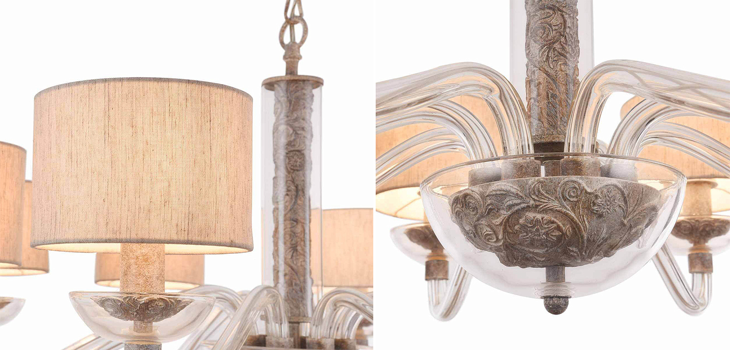 Люстра Sabella Light Chandelier 8 lamp Люстра Sabella Light Chandelier 8 lamp - Loft-Concept в Челябинске