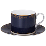 Чайный набор из фарфора синий на 6 персон 12 предметов 300 мл Porcelain Horse Set  варинант исполнения - 1 | Loft Concept в Челябинске