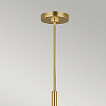 Люстра с 6-ю лампами на тонких изогнутых рожках в современном стиле Feiss варинант исполнения - 3 | Loft Concept в Челябинске