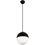 Подвесной светильник шар Ponzio Flos Black Sphere Hanging Lamp варинант исполнения - 4 | Loft Concept в Челябинске