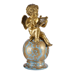 Фигурка Ангел с лирой на шаре Seraphic