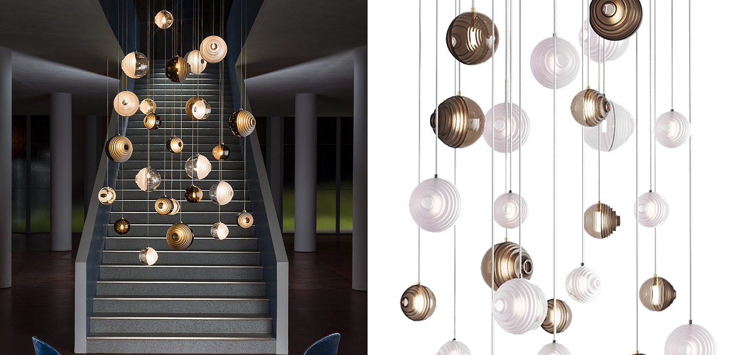 Каскадная Люстра Loft Industry Modern Glass Universe Каскадная Люстра Loft Industry Modern Glass Universe - Loft-Concept в Челябинске