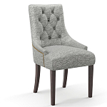 Мебельная ткань Шенилл серый цвет 138 см T4-34 варинант исполнения - 5 | Loft Concept в Челябинске