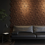 Гипсовая 3D панель с принтографией PM-50 варинант исполнения - 2 | Loft Concept в Челябинске