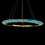 Люстра в форме кольца с цветочным декором Warm Heavenly Light варинант исполнения - 5 | Loft Concept в Челябинске