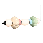 Подвесной светильник линейный с керамическими элементами 24W LED Fragrant Light варинант исполнения - 4 | Loft Concept в Челябинске