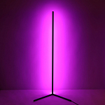 Торшер черного цвета на угловом основании Arteriors варинант исполнения - 3 | Loft Concept в Челябинске