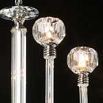 Люстра с 8-ю лампами и гранеными стеклянными плафонами Prism Gala варинант исполнения - 6 | Loft Concept в Челябинске