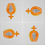 Плитка дизайнерская Женский фркут варинант исполнения - 1 | Loft Concept в Челябинске