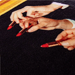 Коврик Seletti Lipstick Black варинант исполнения - 2 | Loft Concept в Челябинске