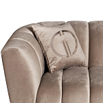 Диван трехместный велюровый серый Island of Comfort варинант исполнения - 2 | Loft Concept в Челябинске