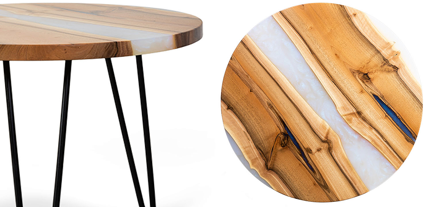 Приставной стол Side Table River Collection Приставной стол Side Table River Collection - Loft-Concept в Челябинске