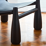 Кресло черно-белое со съемными подушками Celebrity варинант исполнения - 5 | Loft Concept в Челябинске