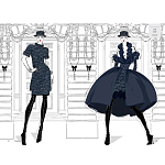 Megan Hess. Elegance варинант исполнения - 6 | Loft Concept в Челябинске