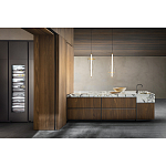 Кухонный гарнитур из массива дуба и камня Ratio Dada Engenereed варинант исполнения - 10 | Loft Concept в Челябинске