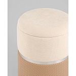 Пуф Mauldine с ящиком бежевый с экокожей варинант исполнения - 3 | Loft Concept в Челябинске