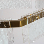 Светодиодная люстра с рельефным стеклом ICE GLASS 70 варинант исполнения - 3 | Loft Concept в Челябинске